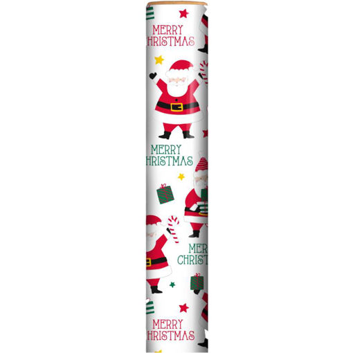 Picture of 7M SANTA CLAUS MERRY CHRISTMAS WRAPPING ROLL